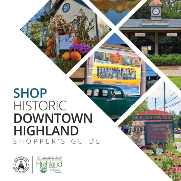 Shop Historic Downtown Highland, Michigan - Shopper&#039;s Guide.